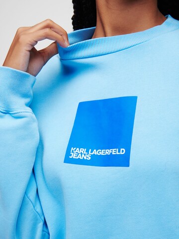 KARL LAGERFELD JEANS Sweatshirt in Blau