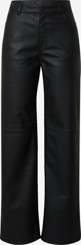 Monki - regular Pantalón en negro: frente