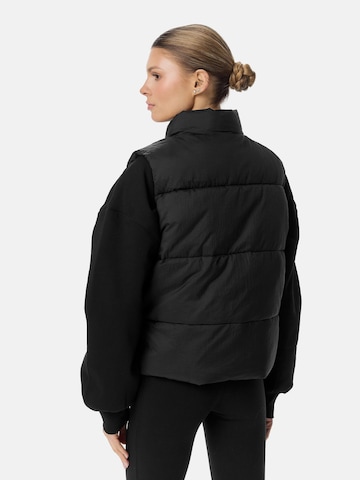 Gilet 'LADIES PUFFER VEST JACKET' Cardio Bunny en noir