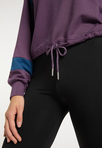 myMo ATHLSR Sports sweatshirt in Purple