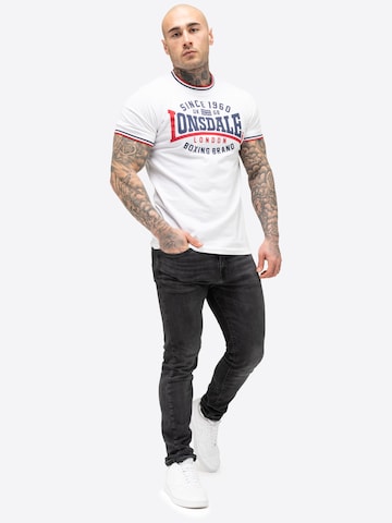 LONSDALE Shirt 'Gavrene' in White