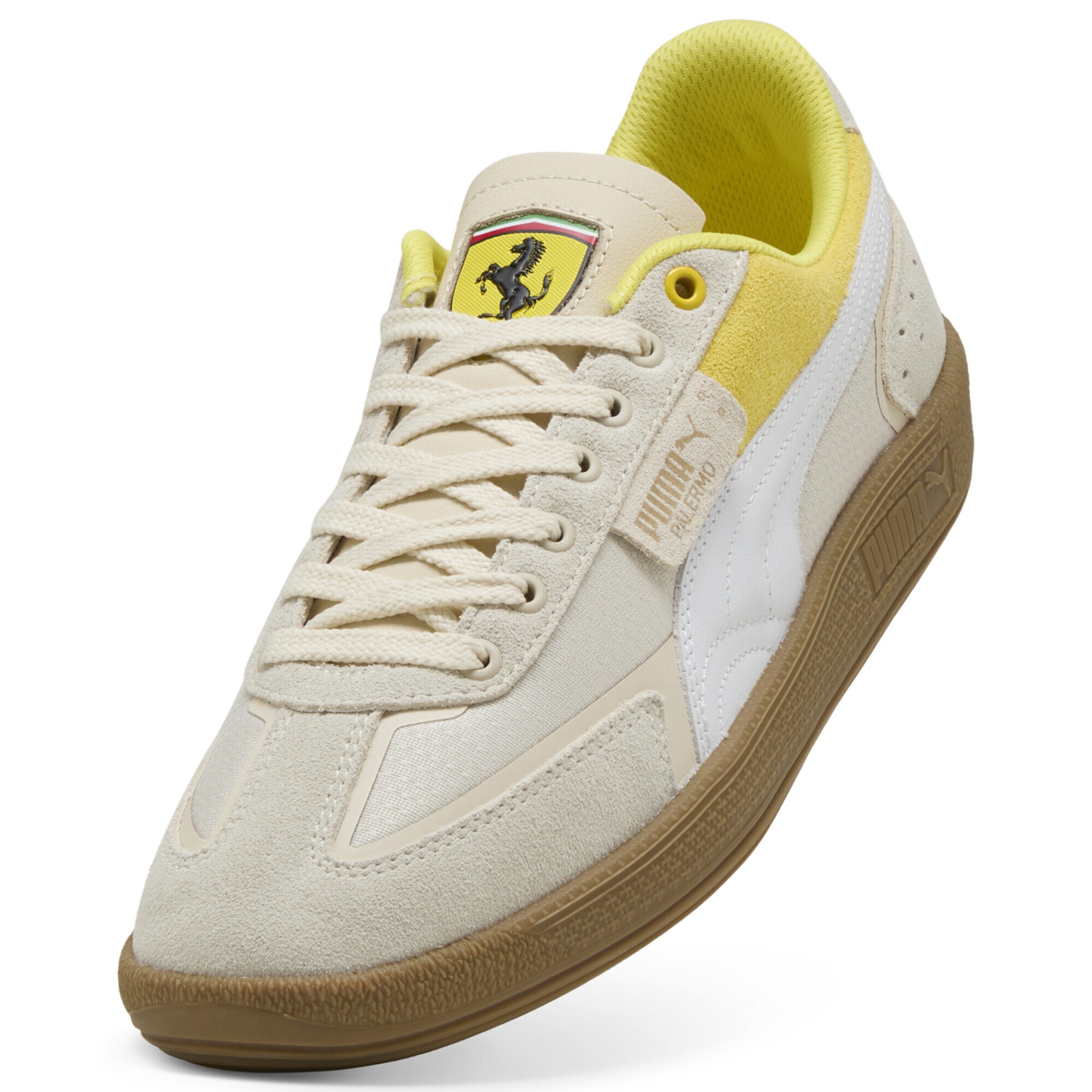 PUMA Platform trainers 'Scuderia Ferrari Palermo' in Beige
