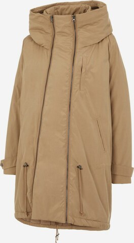 MAMALICIOUS Between-Seasons Parka 'Tikka' in Brown