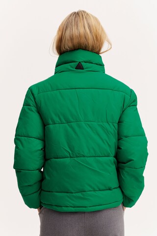 b.young Winter jacket in Green