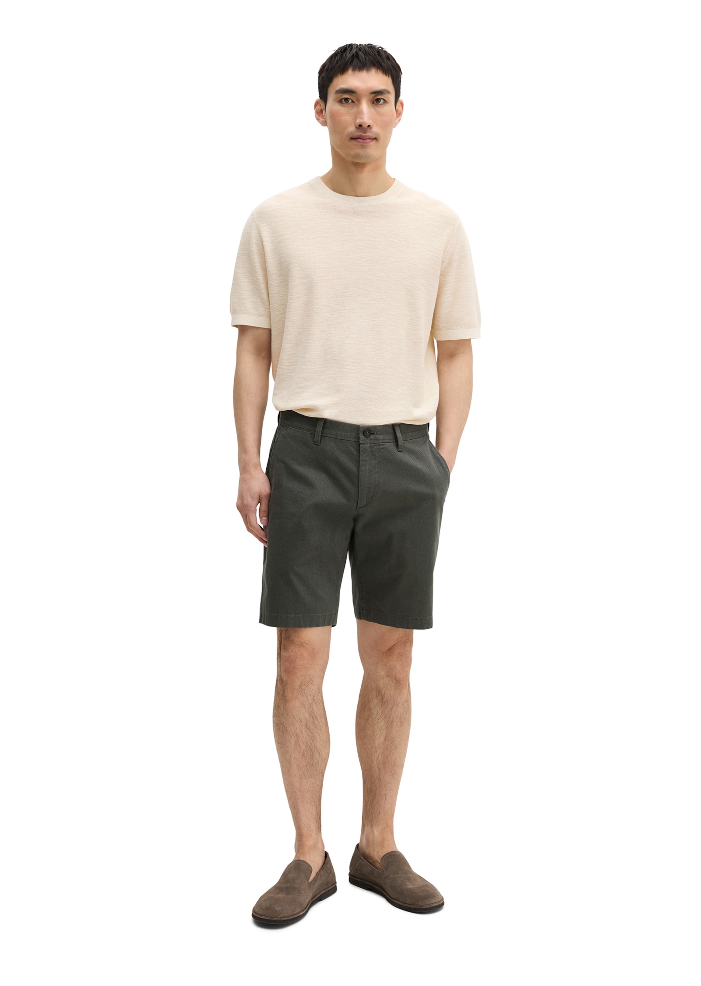 Marc O'Polo Slimfit Hose in Schwarz