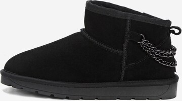 Gooce - Botas de neve 'Gunhilde' em preto: frente