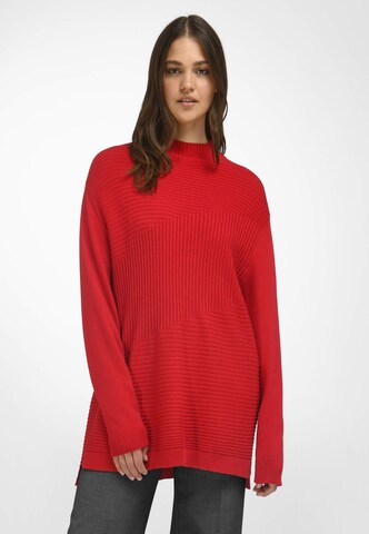 Emilia Lay Sweater in Red: front