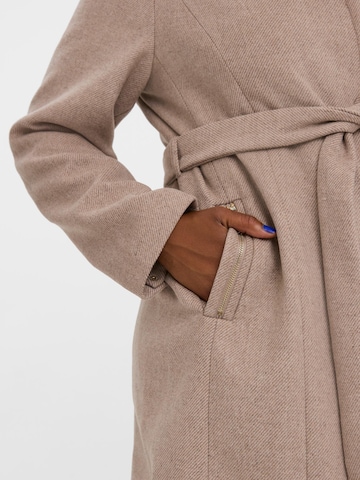 Vero Moda Curve Between-Seasons Coat in Beige