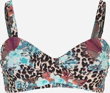 Top per bikini 'SOPHIA' di ONLY Carmakoma in rosa: frontale