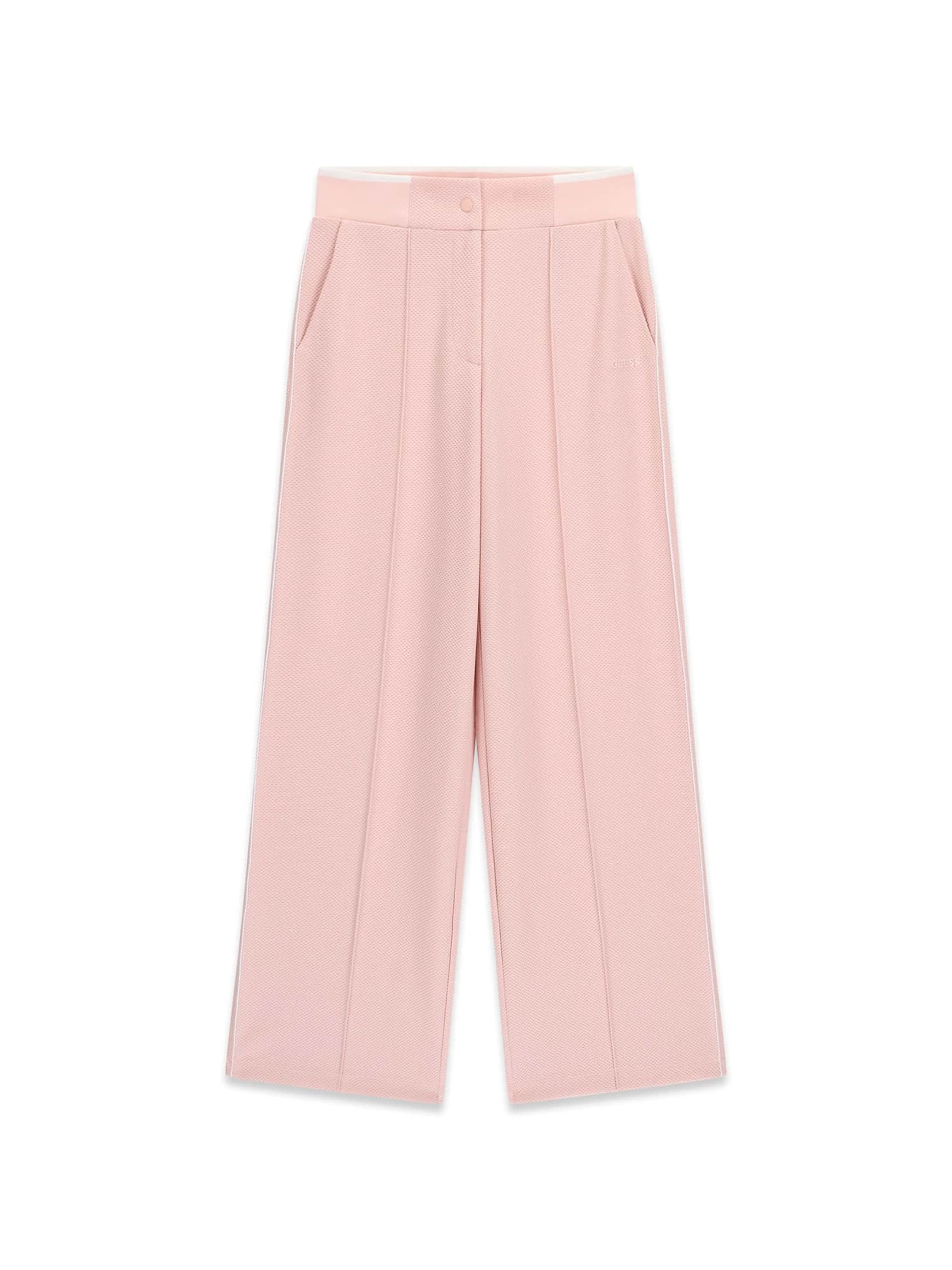 GUESS Wide Leg Hose in Pink: Vorderseite