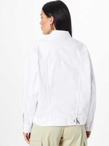 Calvin Klein Jeans - Chaqueta de entretiempo en blanco