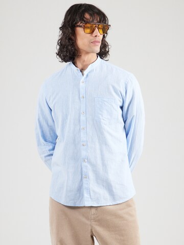 Jack's Regular Fit Hemd in Blau: Vorderseite