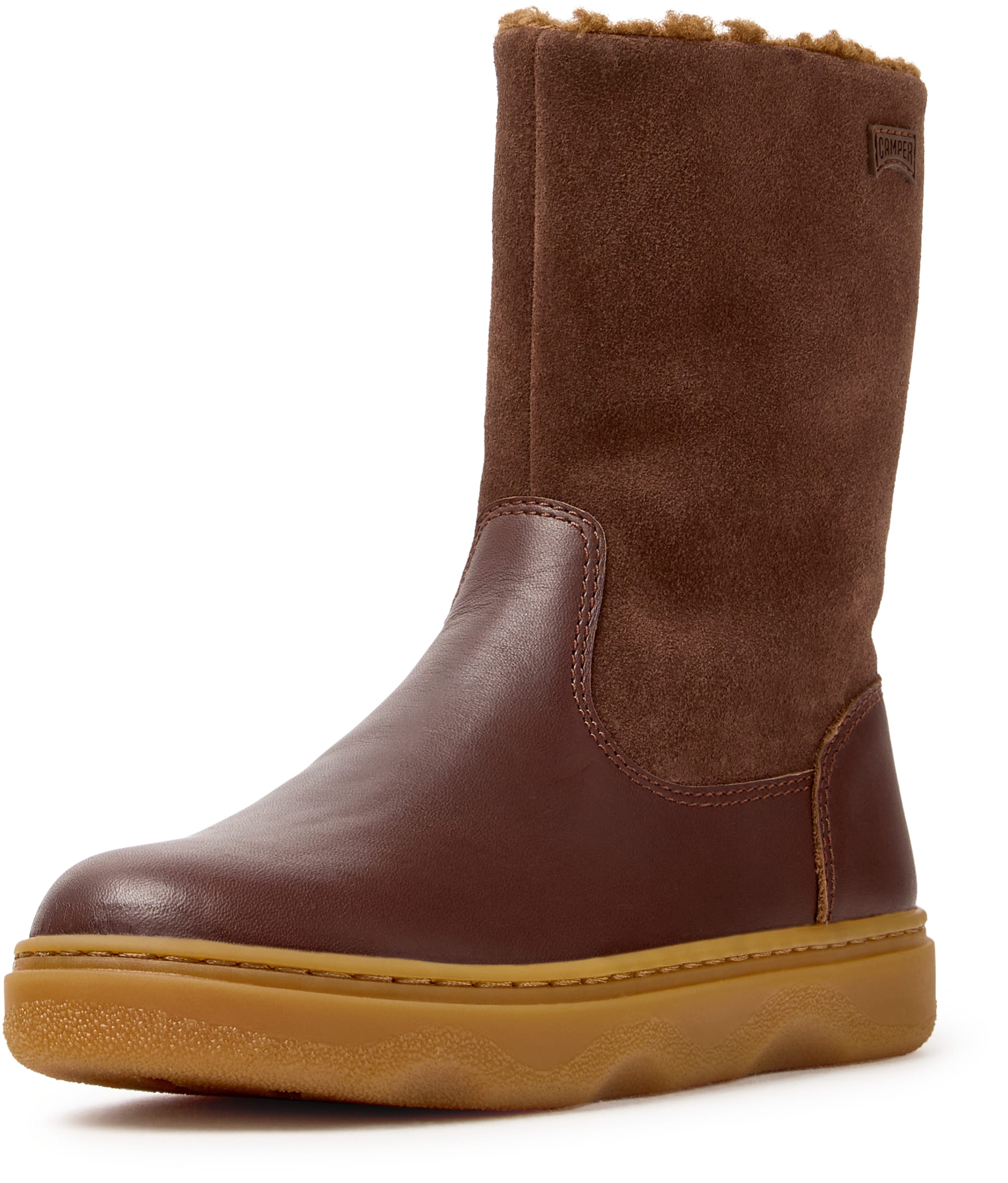 CAMPER Stiefel ' Kiddo ' in Braun: Vorderseite