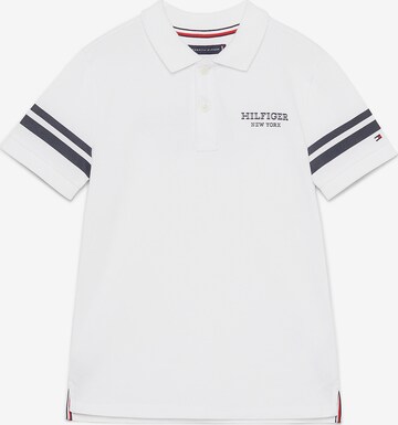 T-Shirt TOMMY HILFIGER en blanc : devant