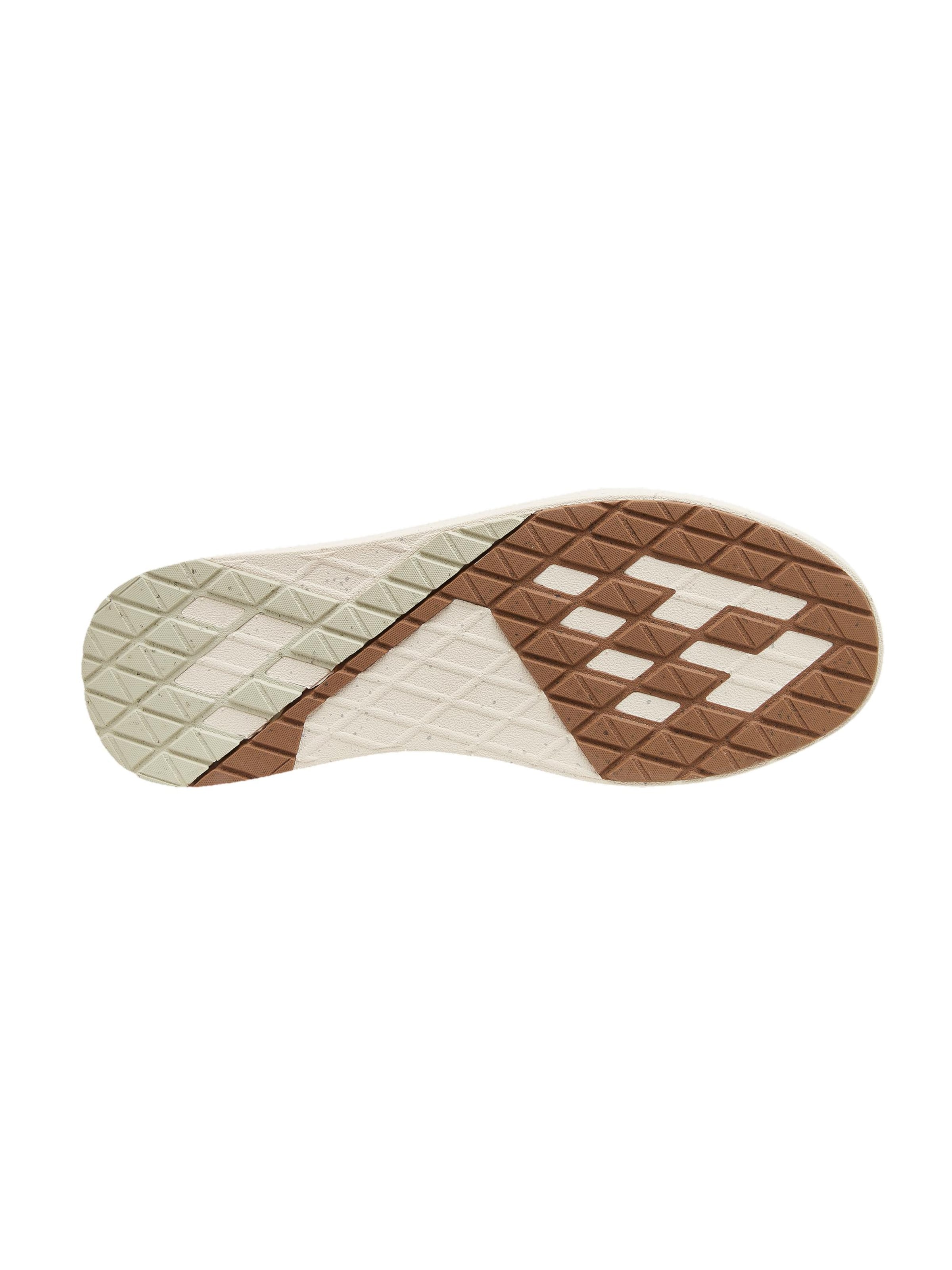 SAOLA Lace-up shoe 'Quito W White Faded Green' in Beige