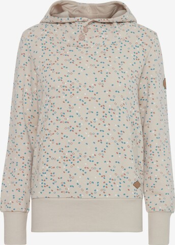 Oxmo Sweatshirt 'Beate' in Beige: voorkant