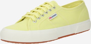 Sneaker bassa '2750 Cotu Classic' di SUPERGA in giallo: frontale