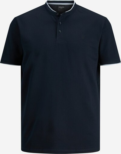 Tricou Jack & Jones Plus pe negru / alb, Vizualizare produs