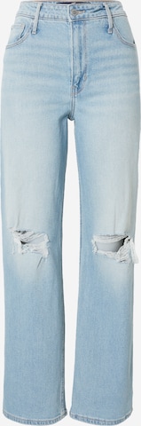 Loosefit Jean HOLLISTER en bleu : devant