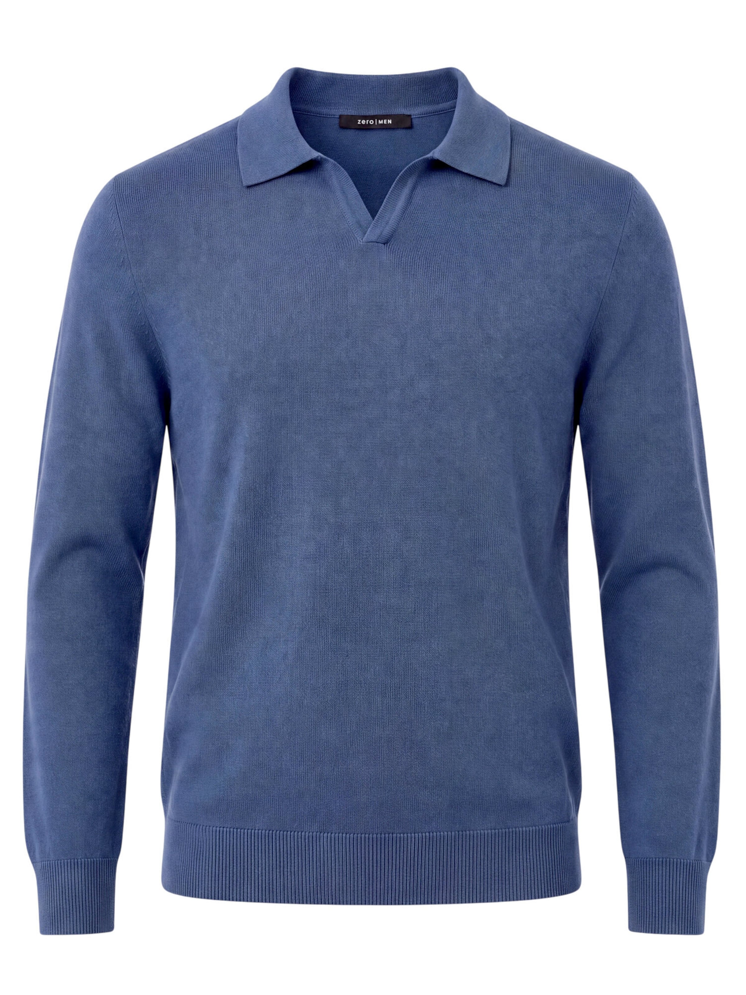 Pull-over zero en bleu : devant