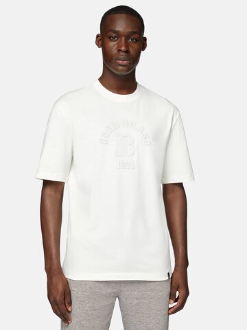 Boggi Milano T-Shirt in Weiß: predná strana