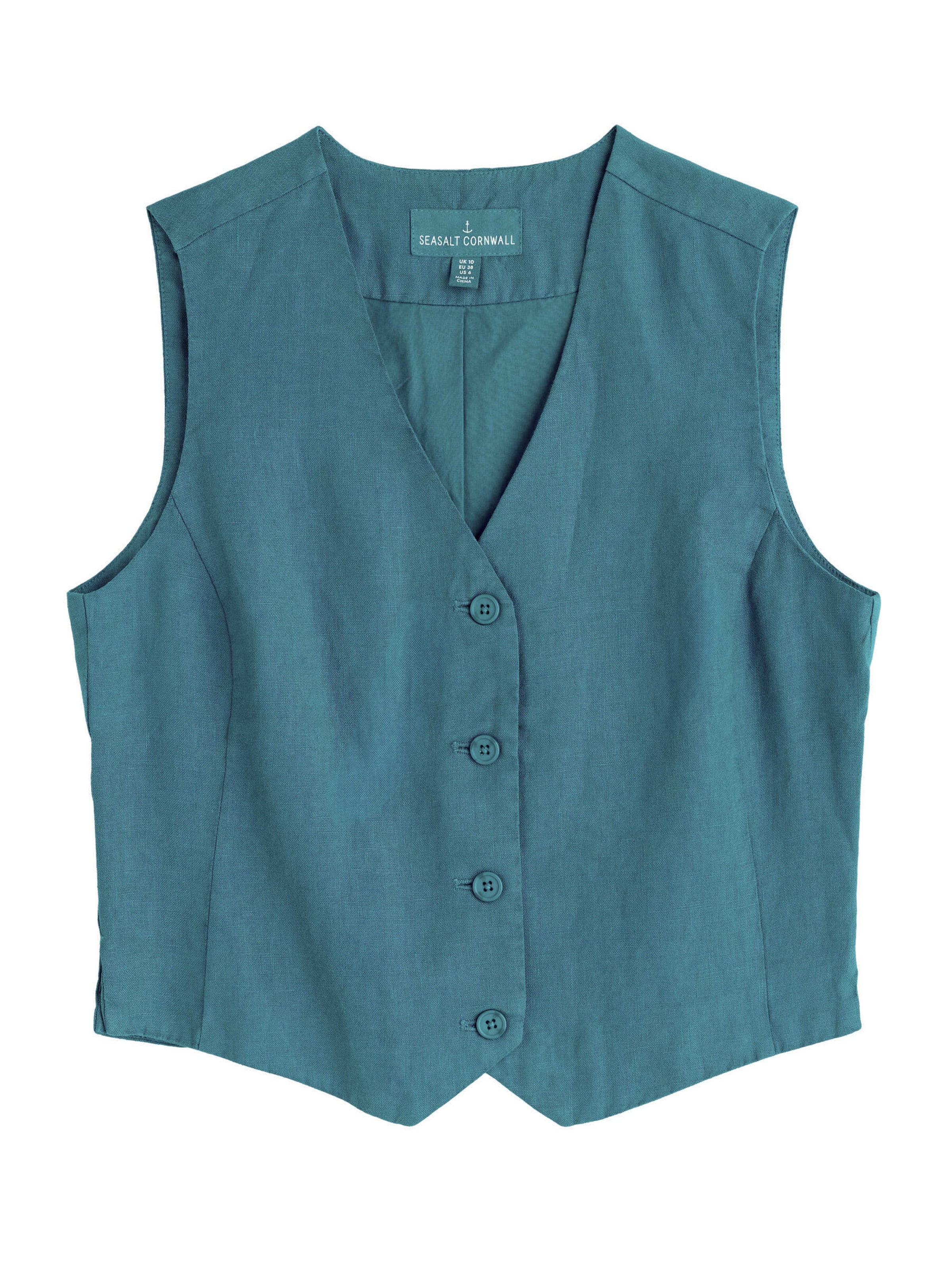 Seasalt Cornwall Vesta 'Blinker' – modrá: přední strana