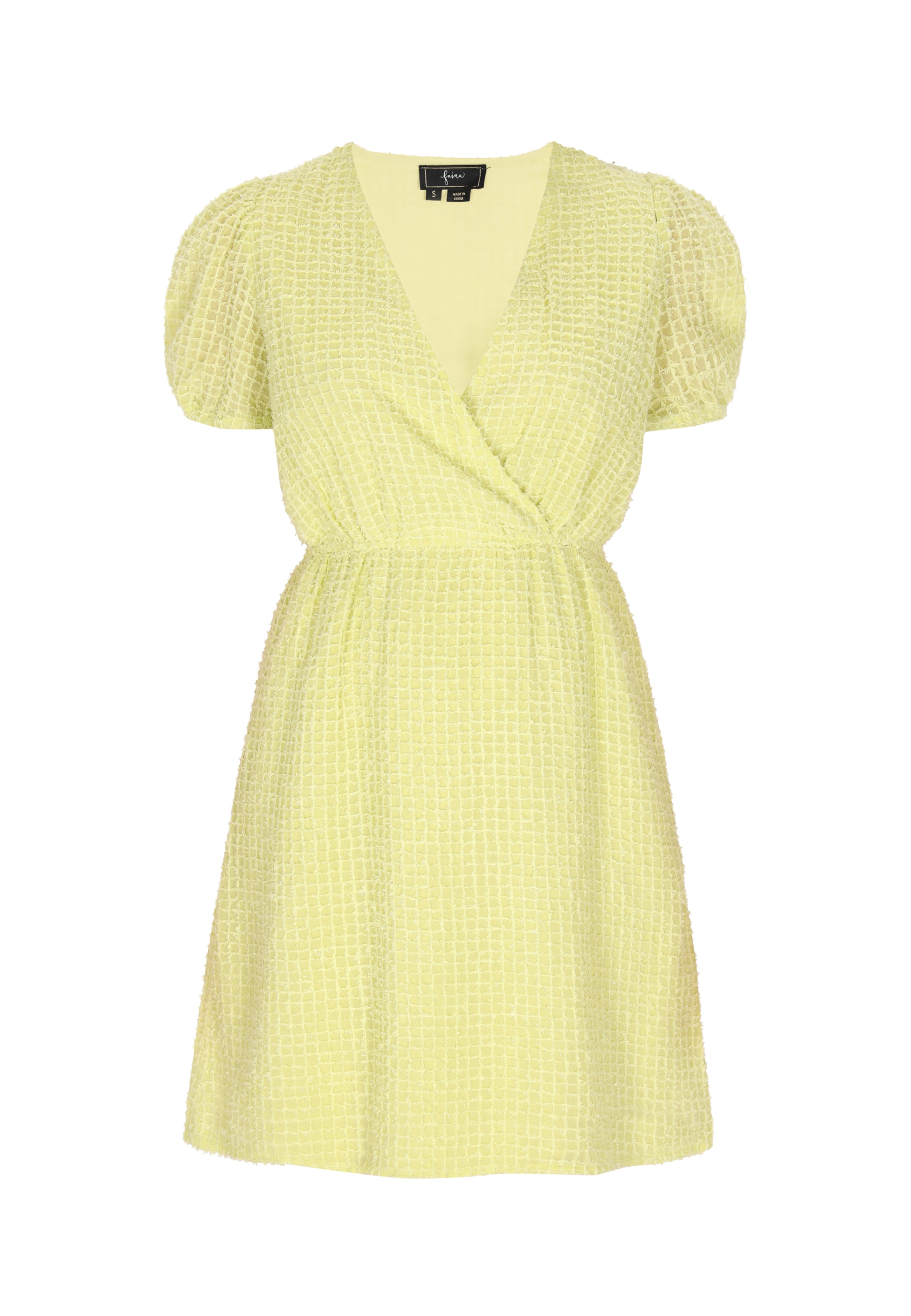 geltona faina Suknelė: priekis