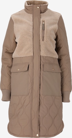 Weather Report Outdoor Coat 'Hollie' in Brown: front