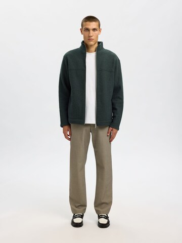 Vestes en maille SELECTED en vert