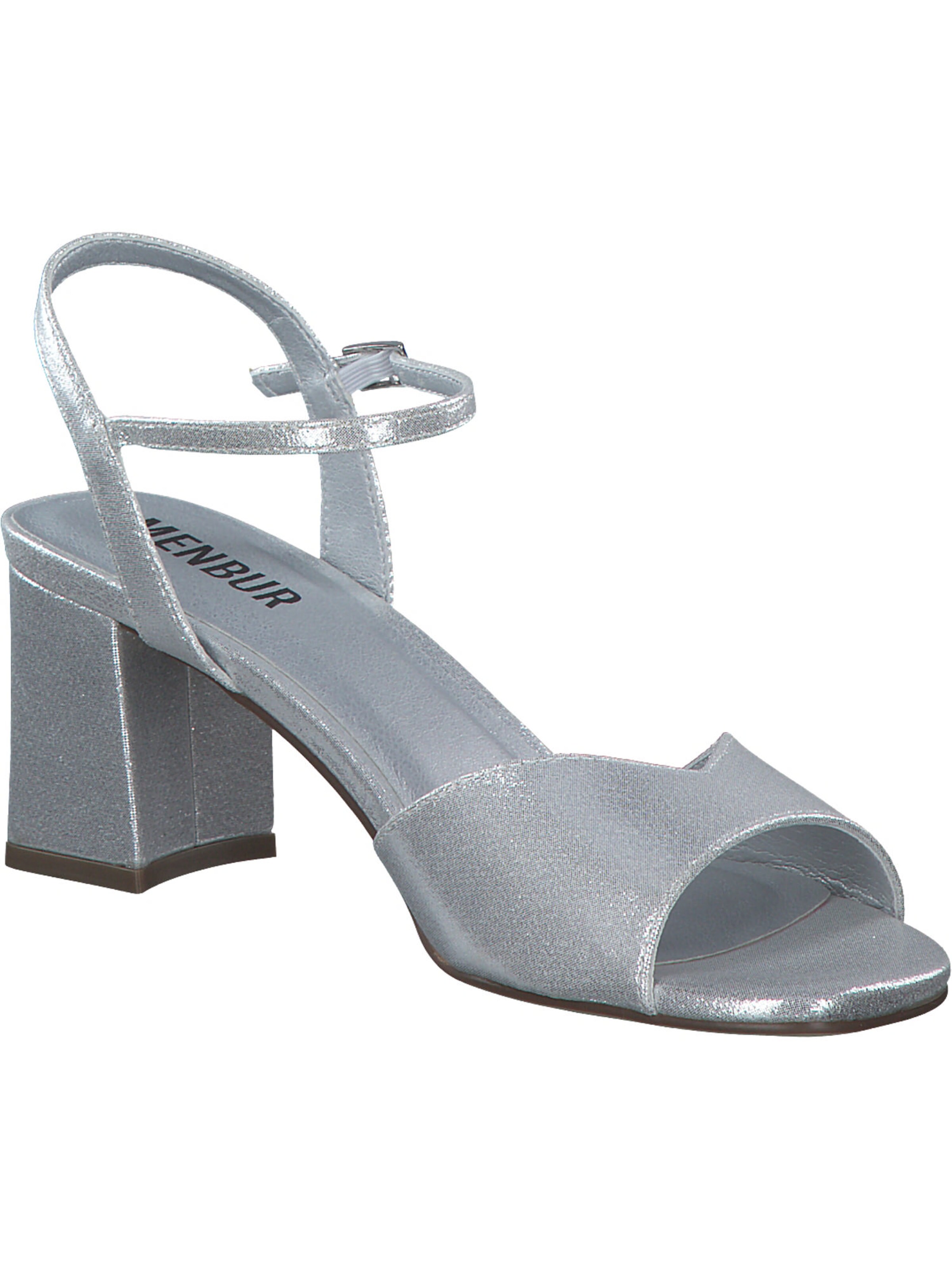 MENBUR Sandal '25600' in Silver