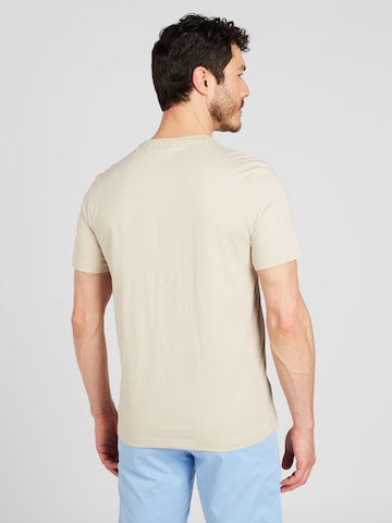 T-Shirt 'Sea horse' BOSS Orange en beige