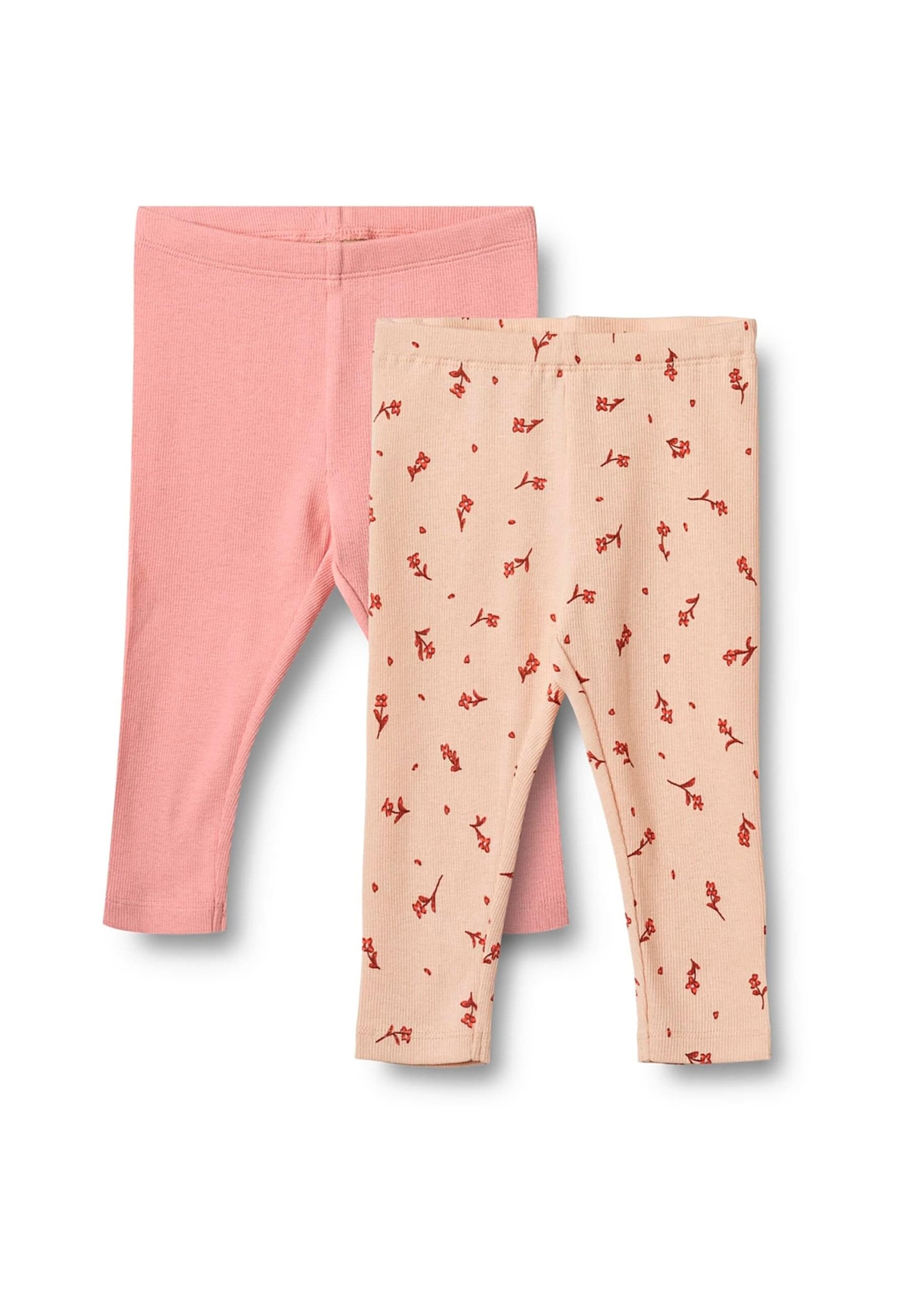 WHEAT Skinny Legíny 'Jules' – pink: přední strana