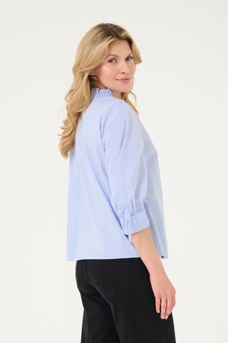 Kaffe Blouse 'KA Tara' in Blauw