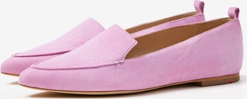 LLOYD Classic Flats in Purple: front