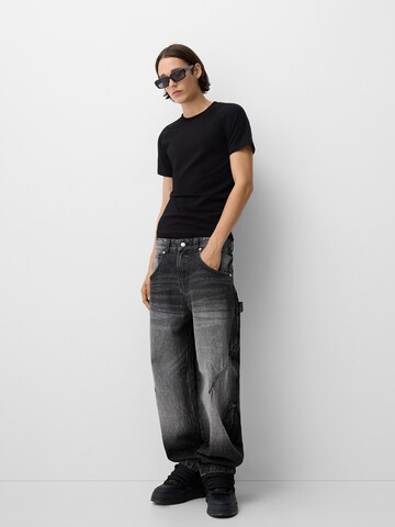 Baggy Jean Bershka en noir