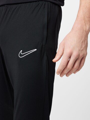 NIKE Slimfit Παντελόνι φόρμας 'Academy 23' σε μαύρο