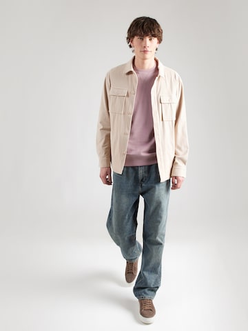 BOSS Sweatshirt 'Westart' in Lila