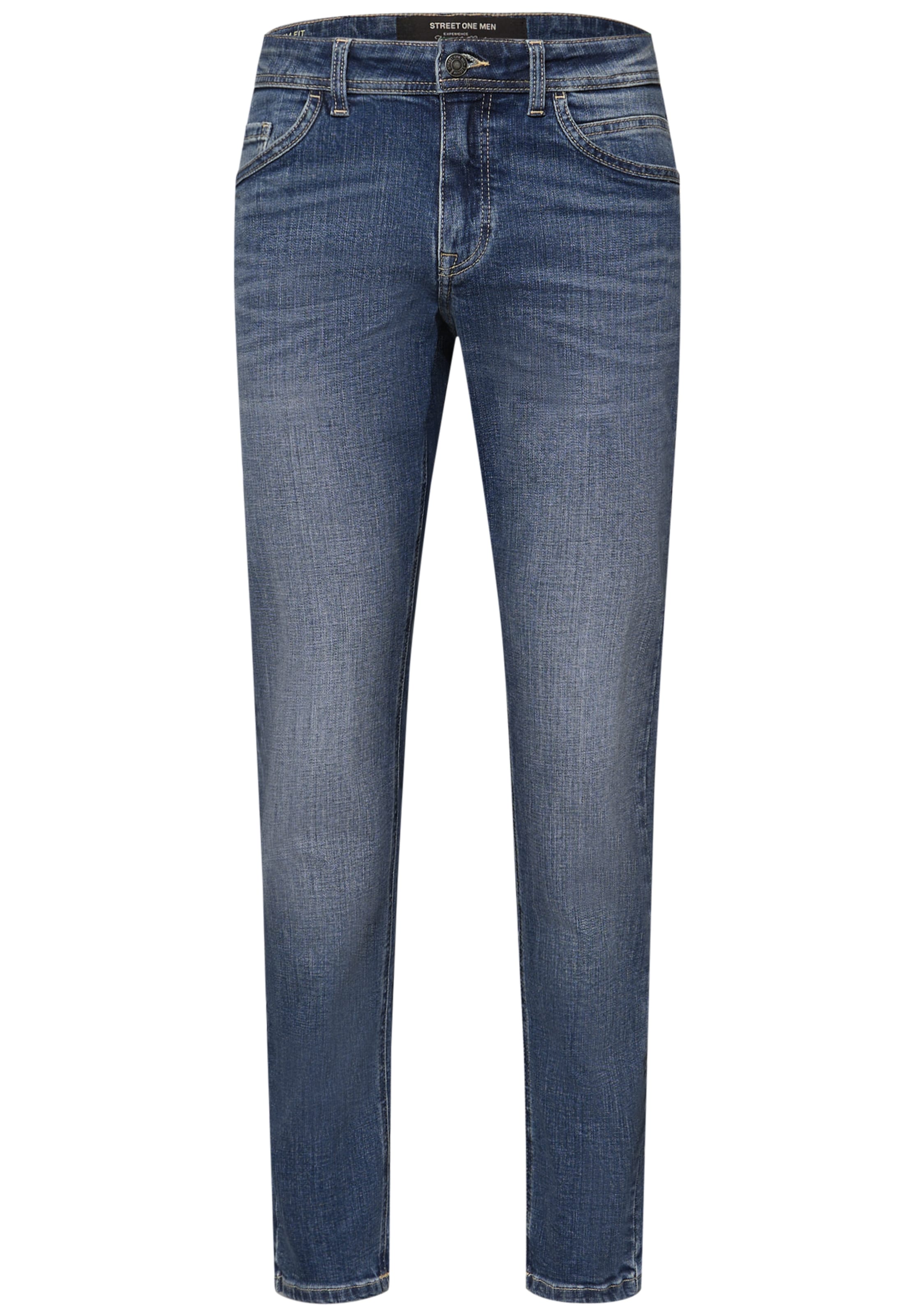 Street One MEN Regular Jeans in Blue: front