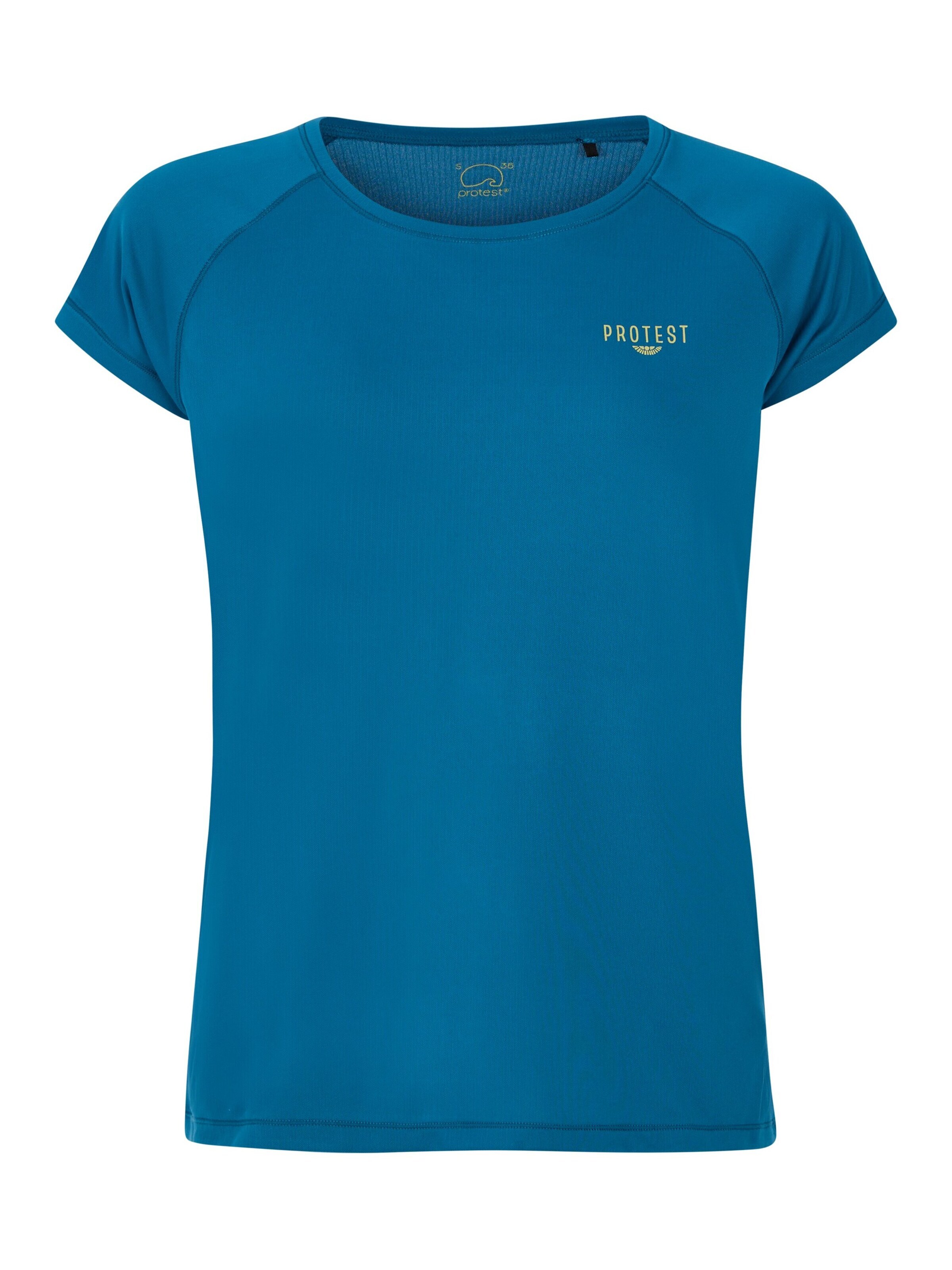 PROTEST Shirt 'PRTHappy'‌‌‌‌‌‌‌ in Blau: Vorderseite