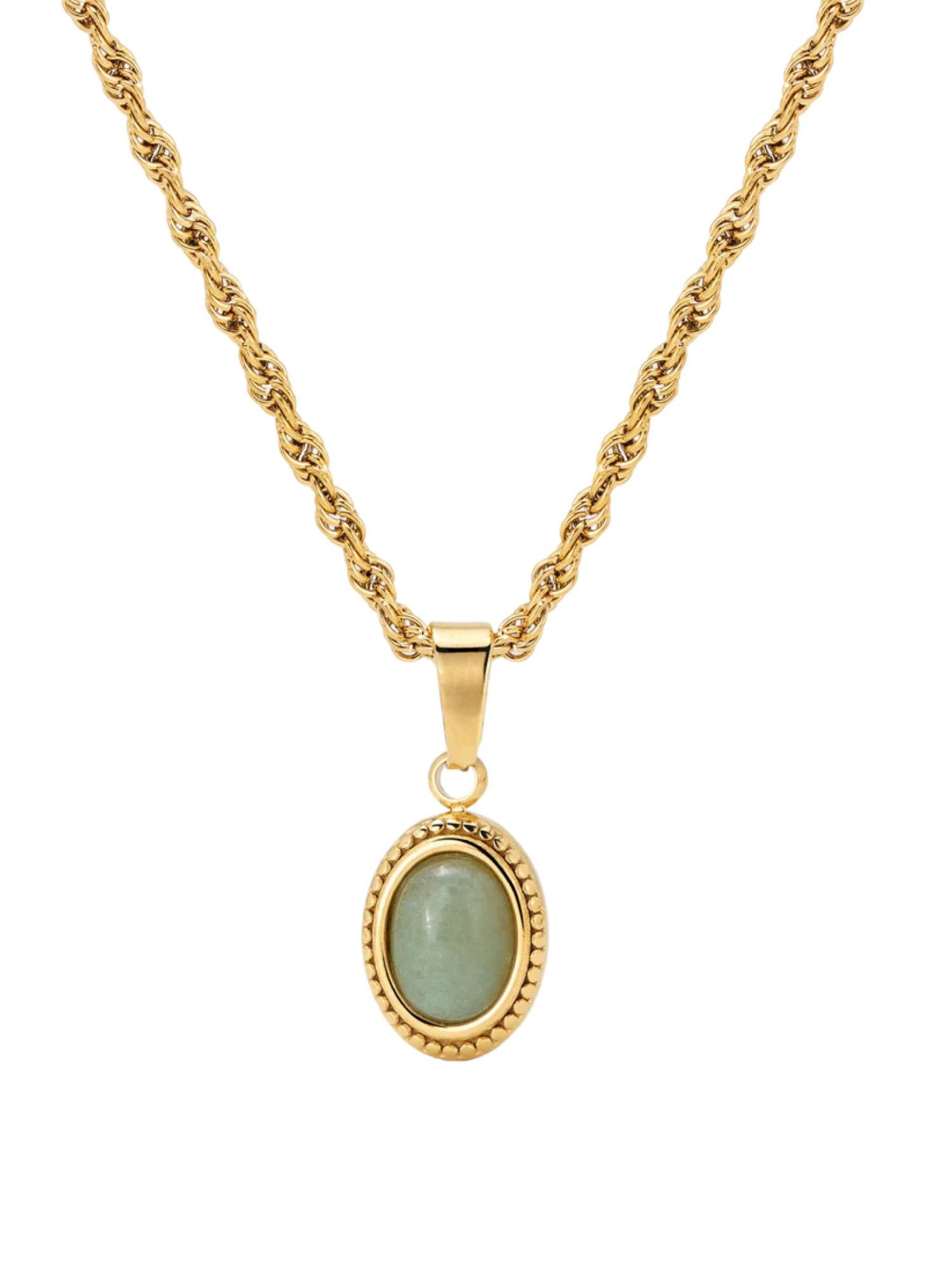 Luamaya Necklace 'Vintage Vibes Necklace' in Gold: front