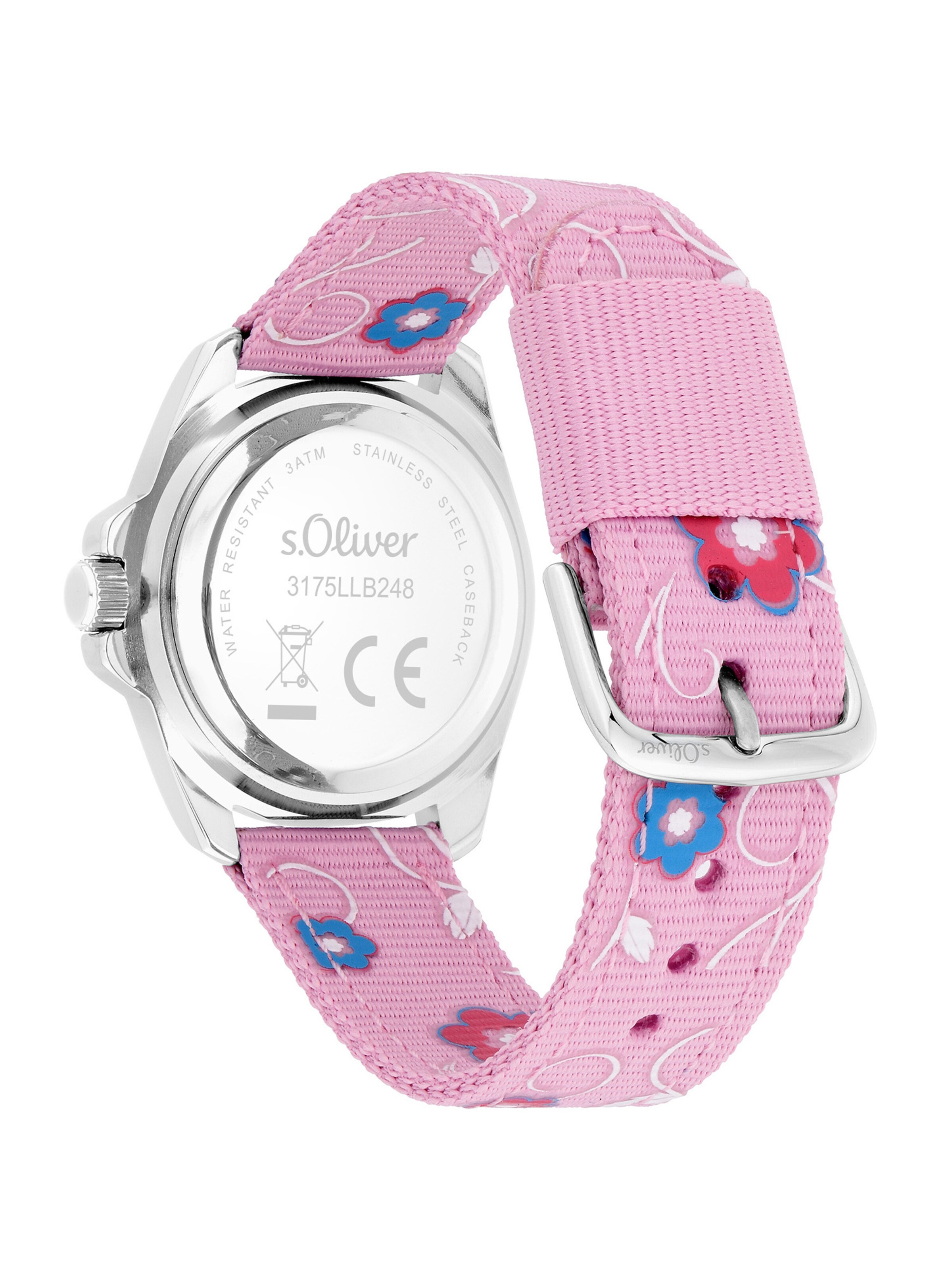 s.Oliver Watch in Pink