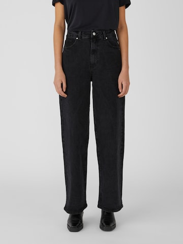 OBJECT Regular Jeans in Zwart: voorkant