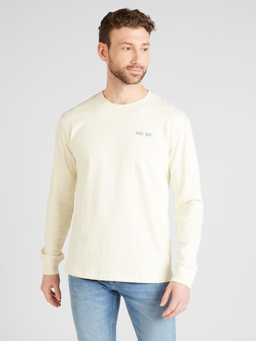 T-Shirt 'ADRIAN' MUSTANG en beige
