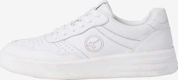 Sneaker low de la TAMARIS pe alb