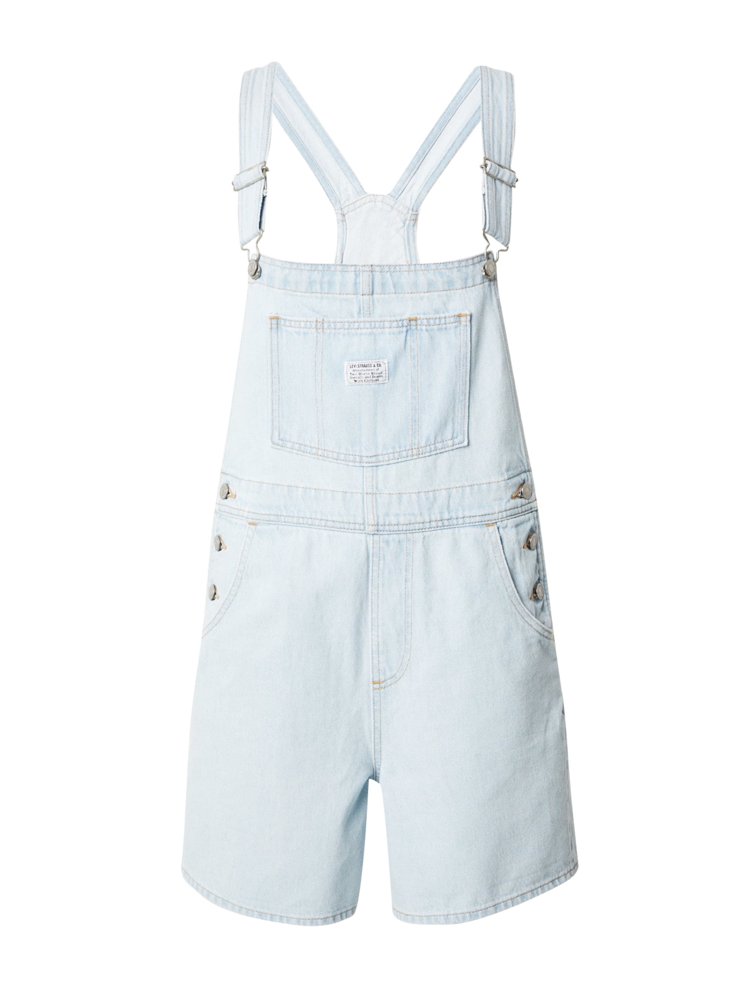 LEVI'S ® Overalljeans 'Vintage Shortall' i blå: forside