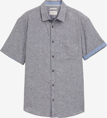 TOM TAILOR Overhemd in Grijs: voorkant