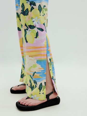 EDITED Wide leg Broek 'Corina' in Gemengde kleuren