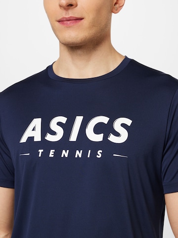 ASICS Sportshirt in Blau
