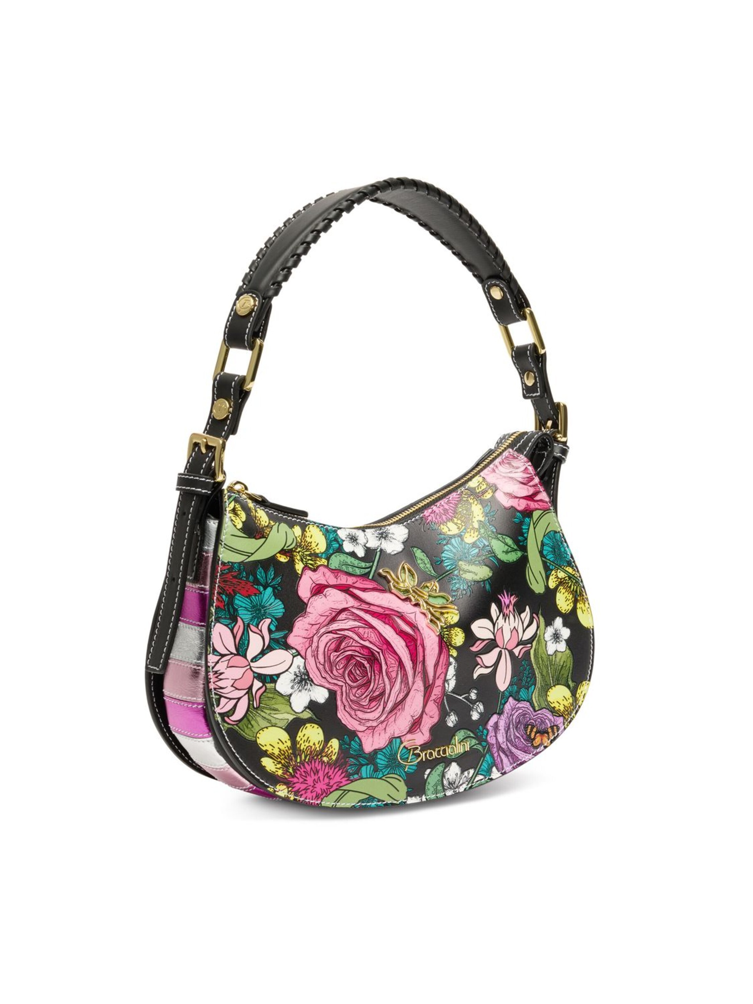 Braccialini - Bolso de hombro 'Ginevra Floreale' en Mezcla de colores