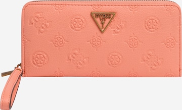 GUESS Wallet 'HELAINA' in Orange: front